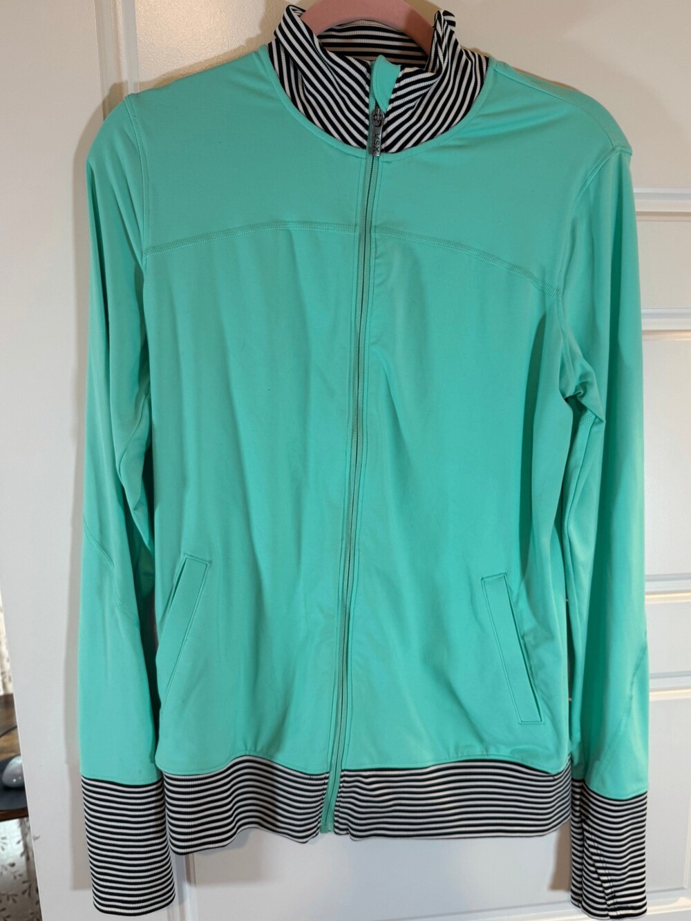 VSX Sport Jacket Medium Mint Striped